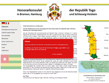 Tablet Screenshot of honorarkonsulat-togo.de